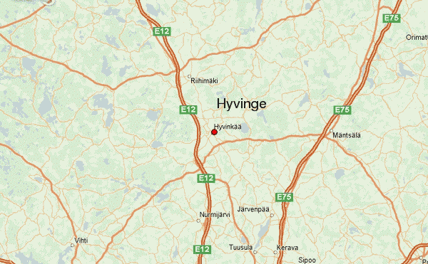 Hyvinkaa map